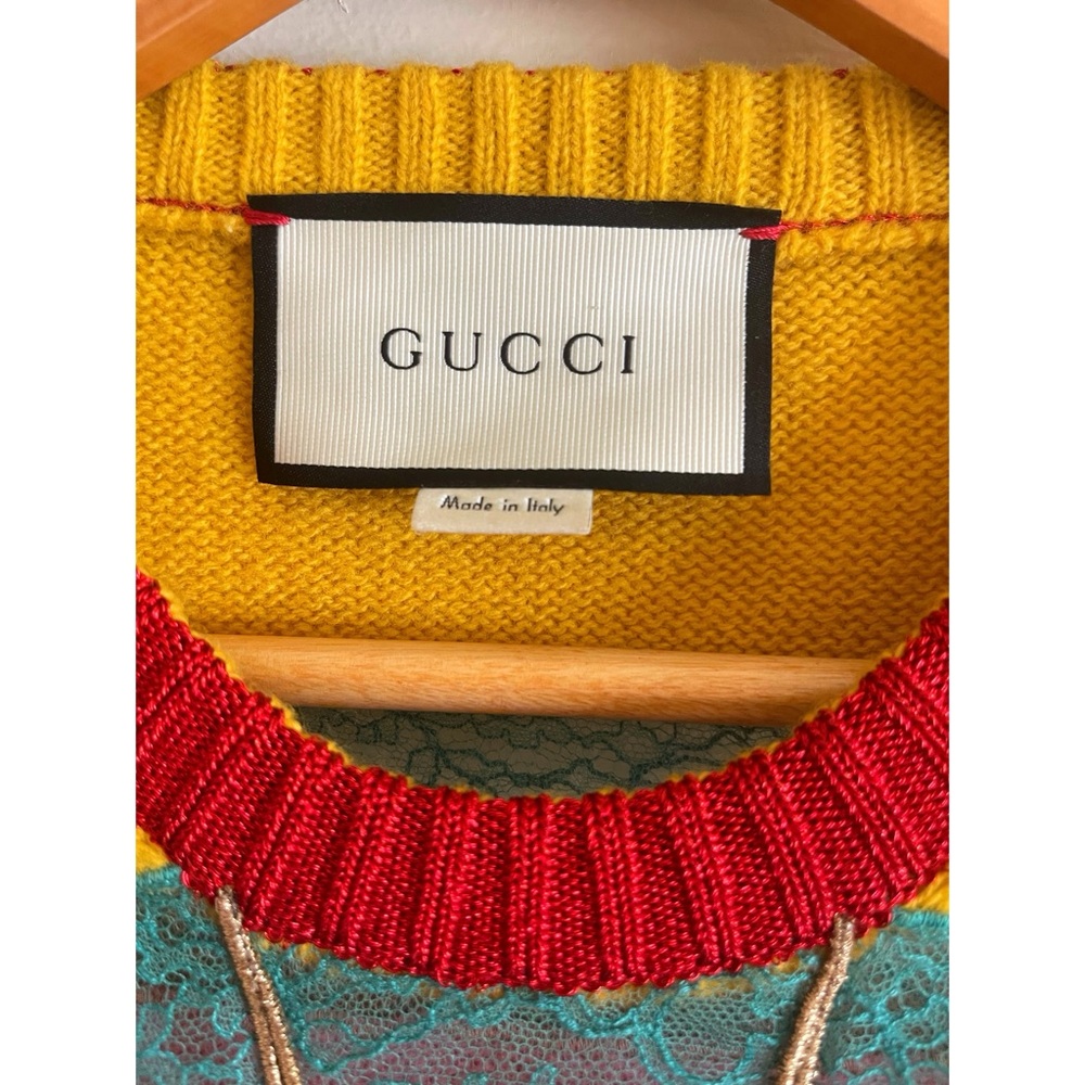 RARE Gucci Cat Sweater - Picture 7 of 15